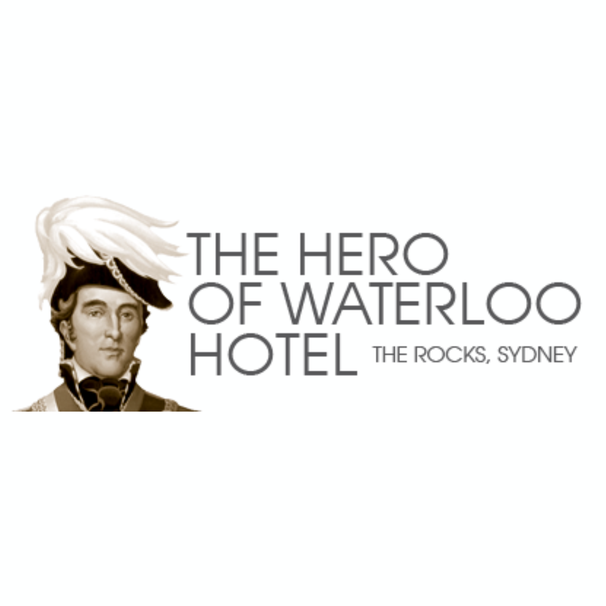 The Hero of Waterloo Hotel logo