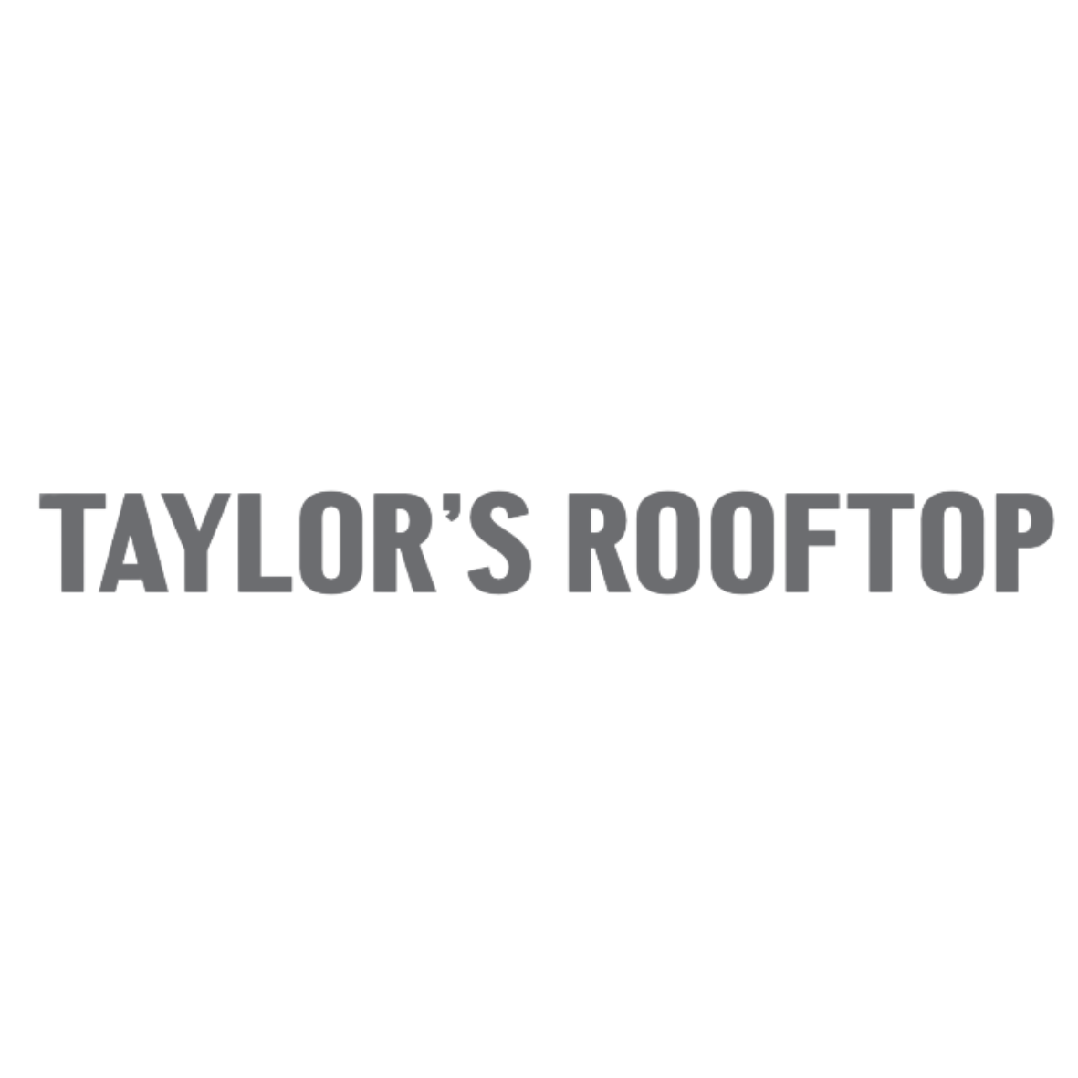 Taylor's Rooftop logo